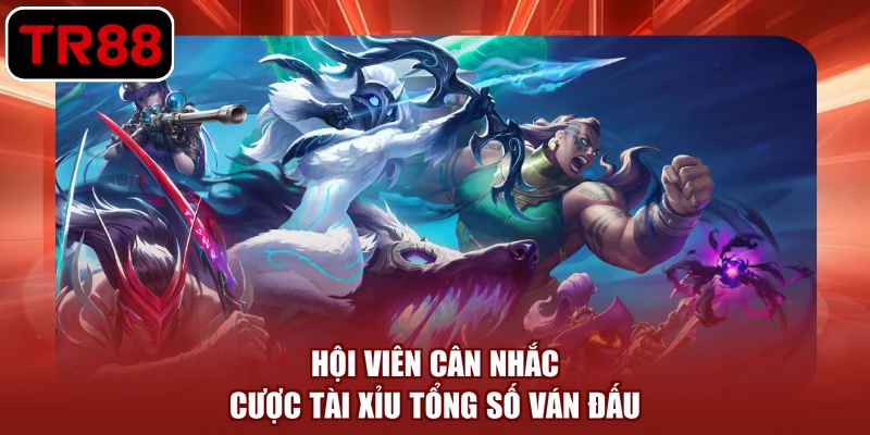 Hội viên cân nhắc cược tài xỉu tổng số ván đấu