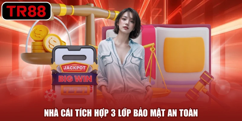 Nhà cái tích hợp 3 lớp bảo mật an toàn